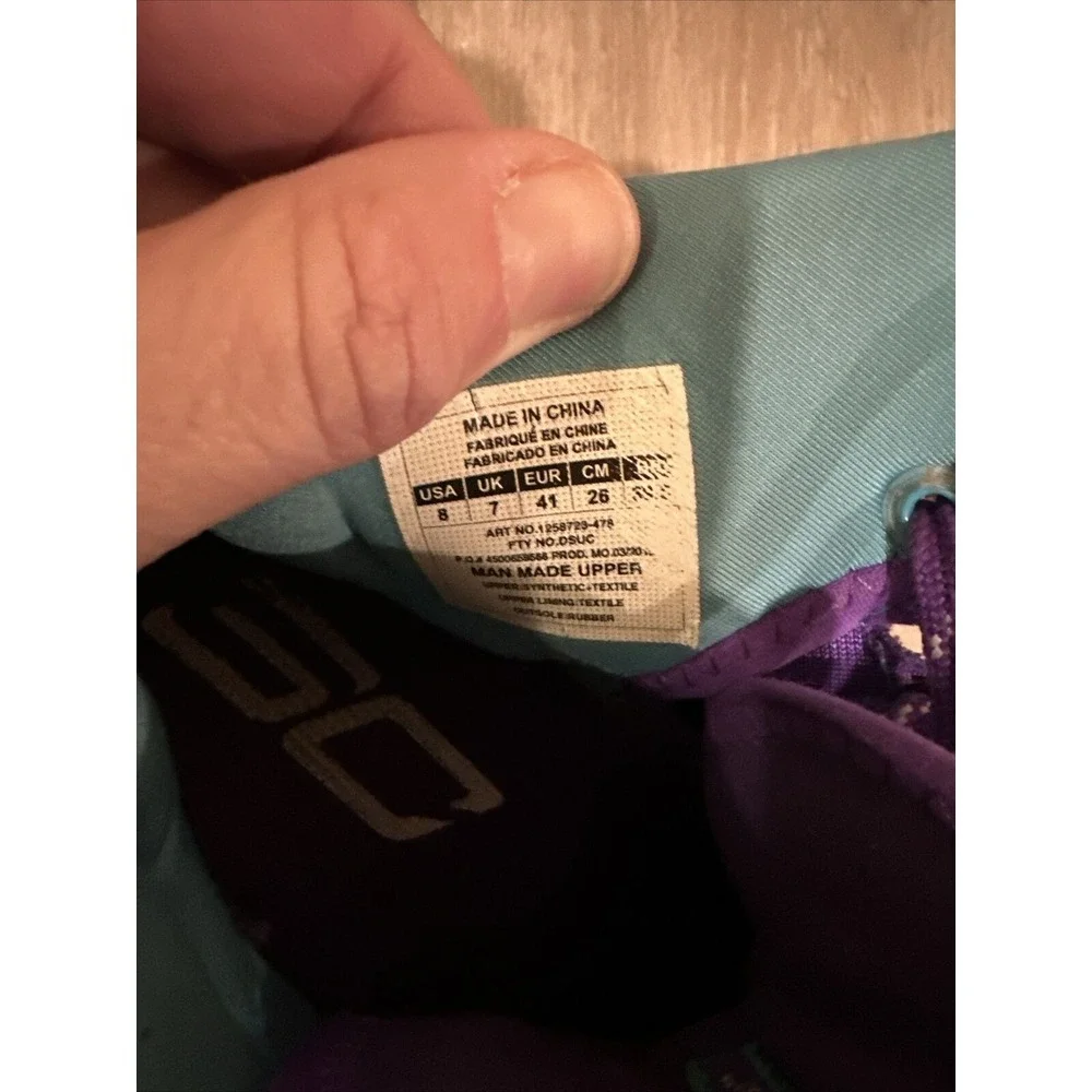 Size 8 - Under Armour Curry 1 Father‎ To Son 2015